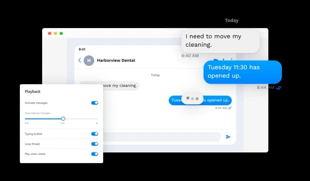 Messenger Conversation - Let the Chat Play Out
