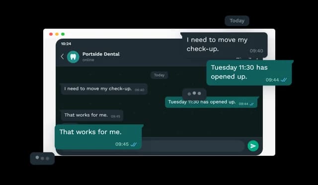 WhatsApp Conversation - Typing Indicators