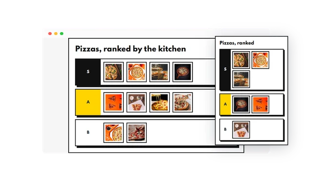 Tier List - Responsive Tier List for Any Device
