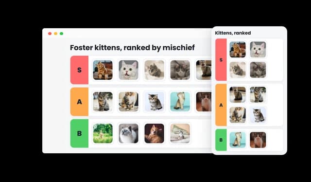 Tier List - Responsive Tier List for Any Device