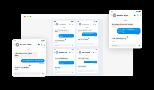 Messenger Conversation - From One Chat to a Grid of Them