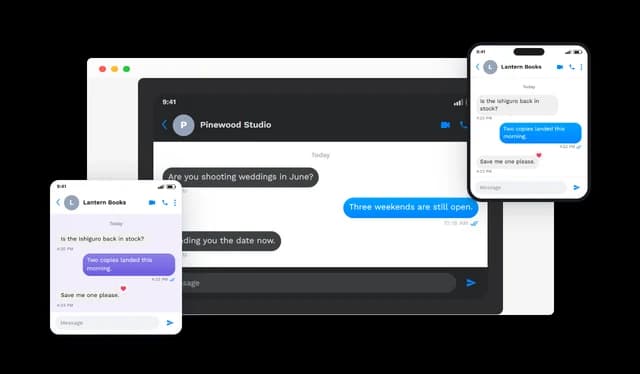 Messenger Conversation - A Look That Fits the Page