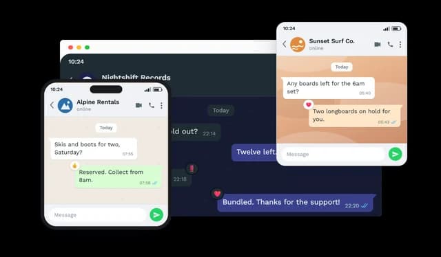 WhatsApp Conversation - Custom Chat Appearance
