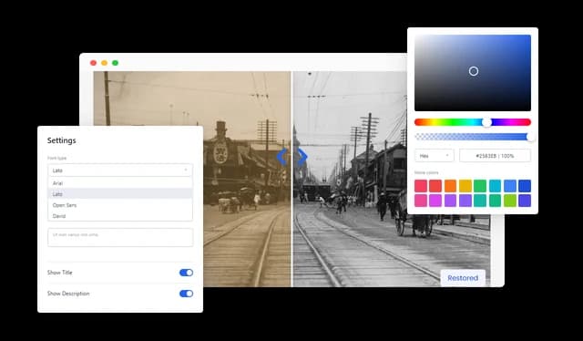 Before & After Carousel - Fully Customizable Design