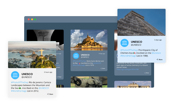Instagram Feed - An extensive selection of skins for your Magnolia CMS undefined