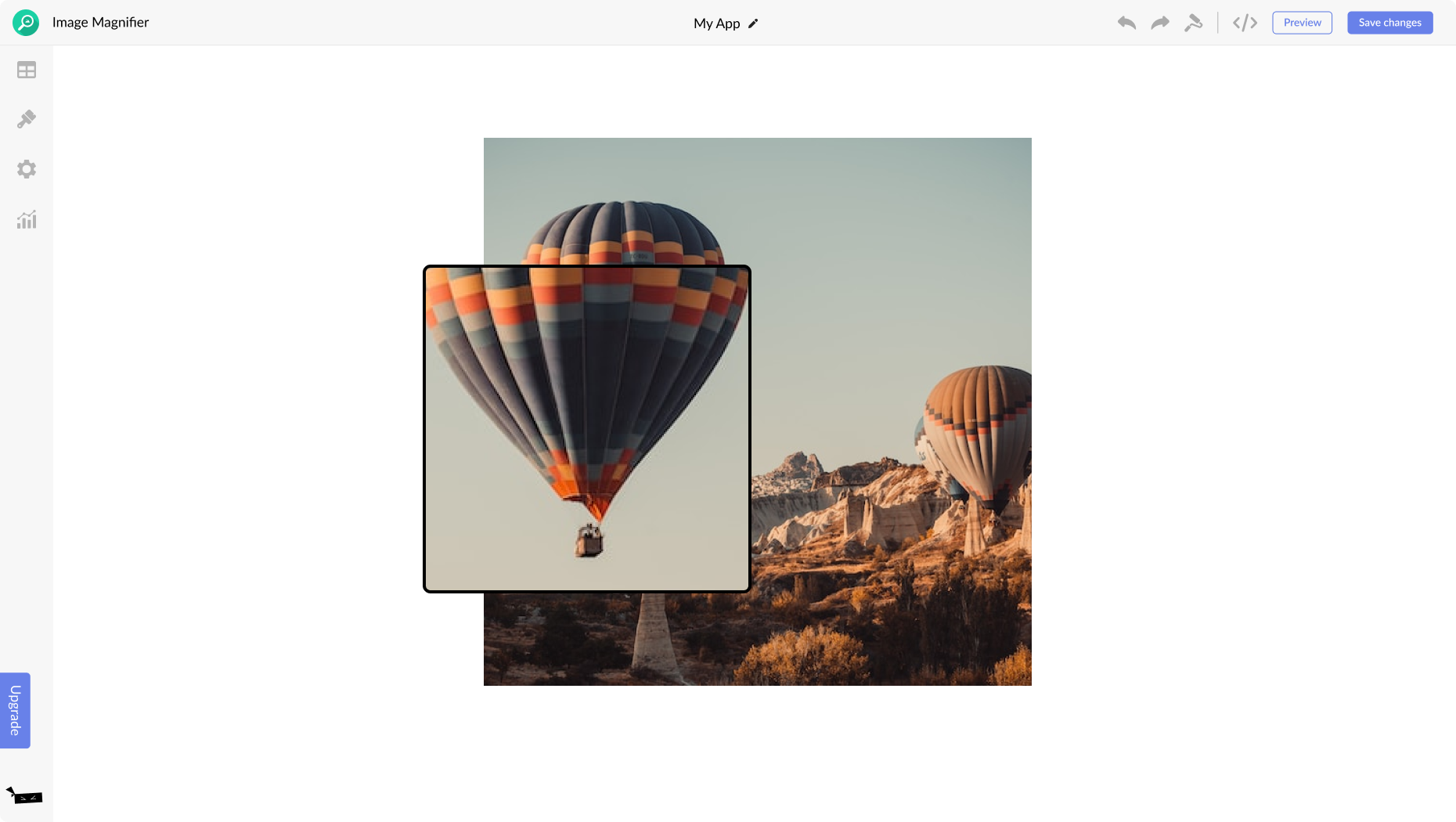Image Magnifier for Weebly