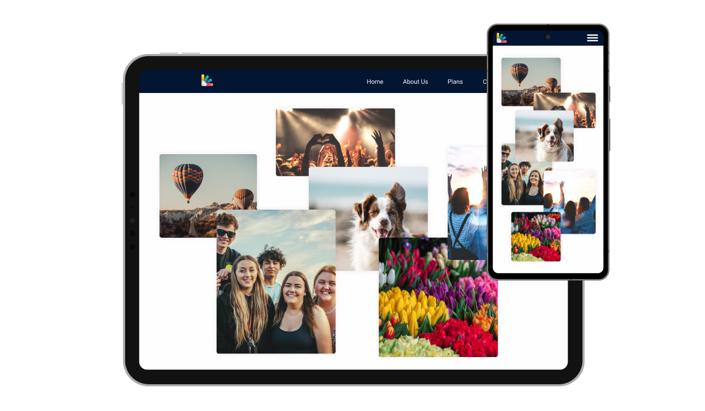 Image Stack Gallery - Perfectly Responsive Image Stack gallery