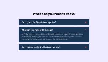 FAQ for Instapage logo