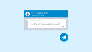 Telegram Chat for MyOnlineStore logo