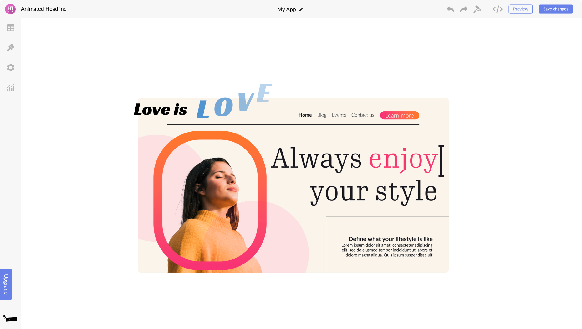 Animated Headline for Pivot Page Builder