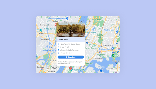 Google Maps for Tailor Brands Website Builder logo