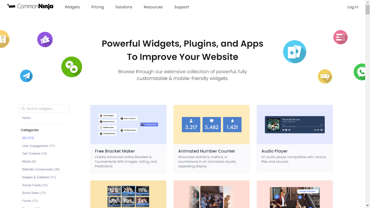 Create a Nudge Button app for Wix on Common Ninja