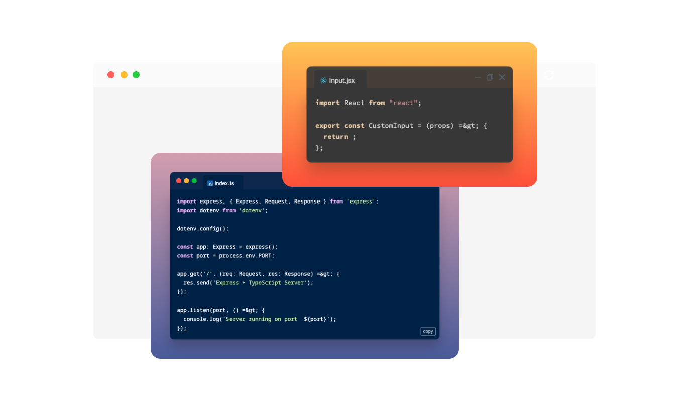 Code Snippets - Beautiful Code Themes
