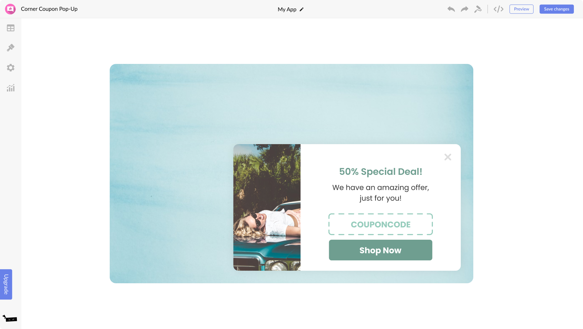 Corner Coupon Pop-up for BigCommerce