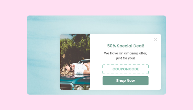 Corner Coupon Pop-up for Unbounce logo