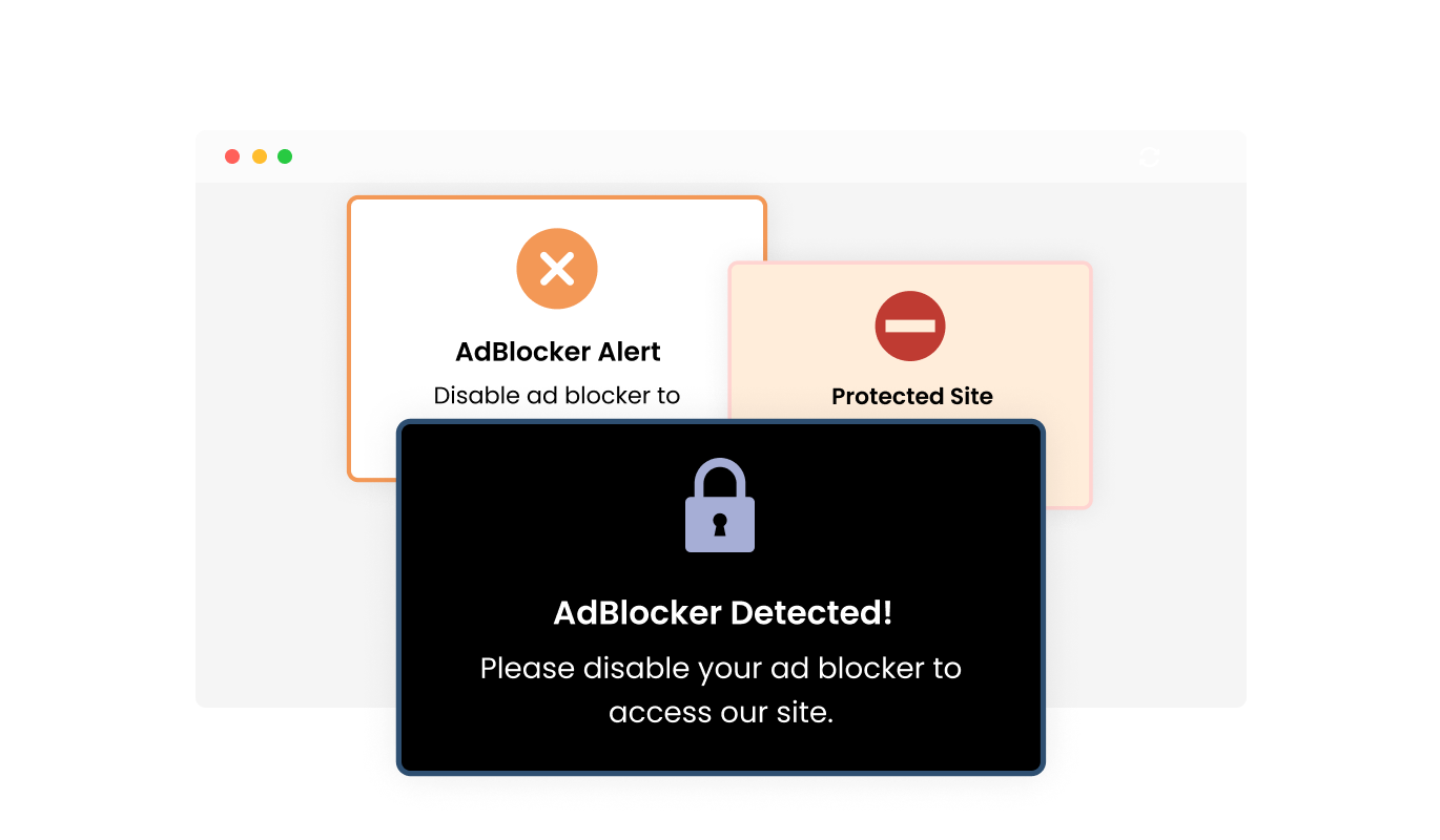 AdBlocker Detector - Enhance Alert with Icons or Images