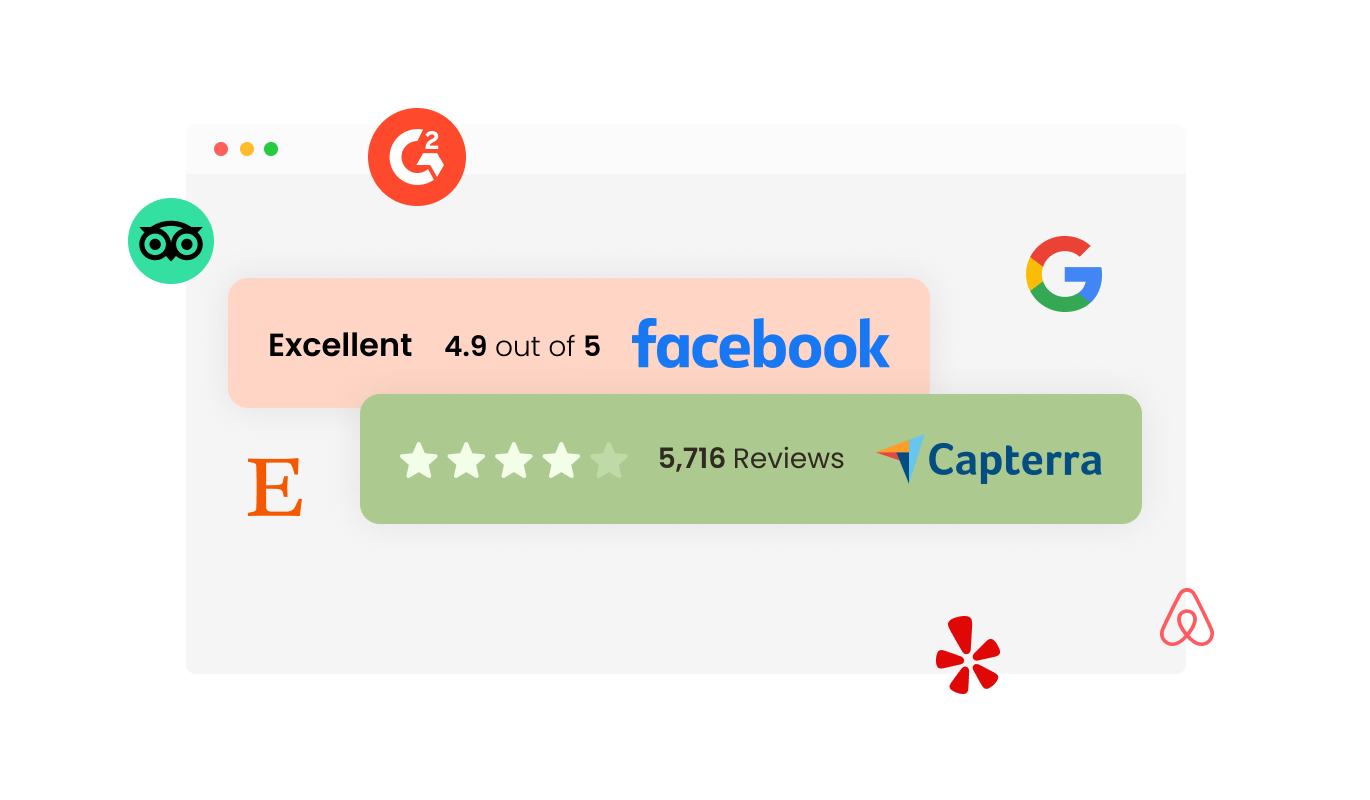 Reviews Trust Box - Select from Various Review Platforms