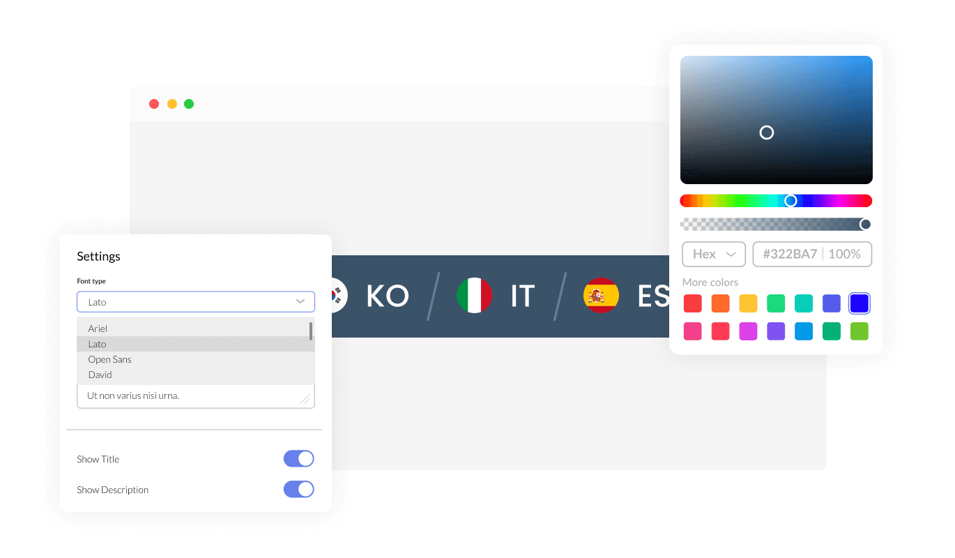 Website Translator - Fully Customizable Translator add-on for PrestaShop