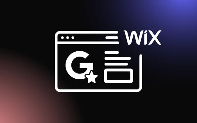 Instructions for Adding a Google Review Widget to Wix Websites