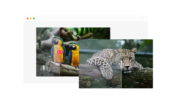 Before & After Slider - Multiple Sliders