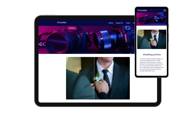 Before & After Slider - Perfectly Responsive Before & After
