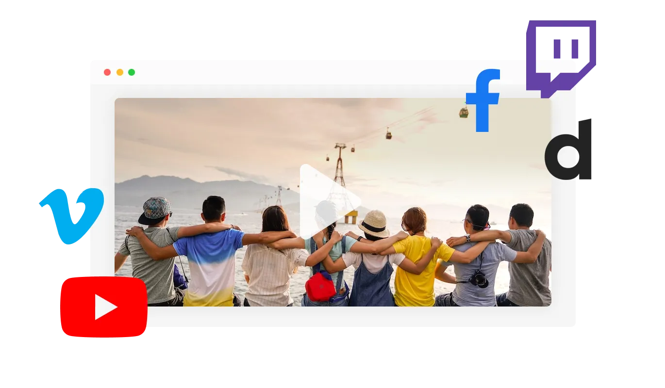 Video Carousel - Multiple Video Hosting Platforms