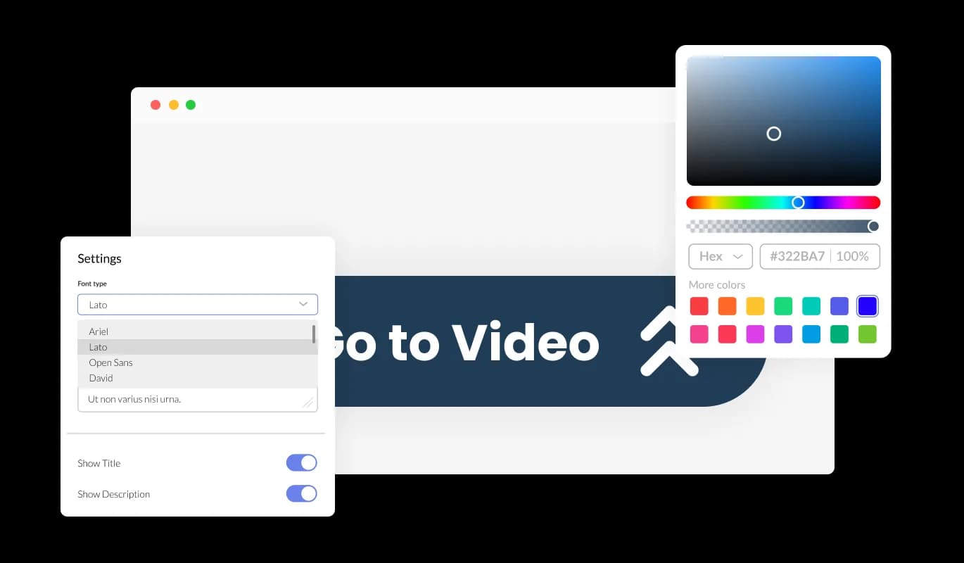 Scroll to Element Button - Fully Customizable Neocities Scroll to element button widget
