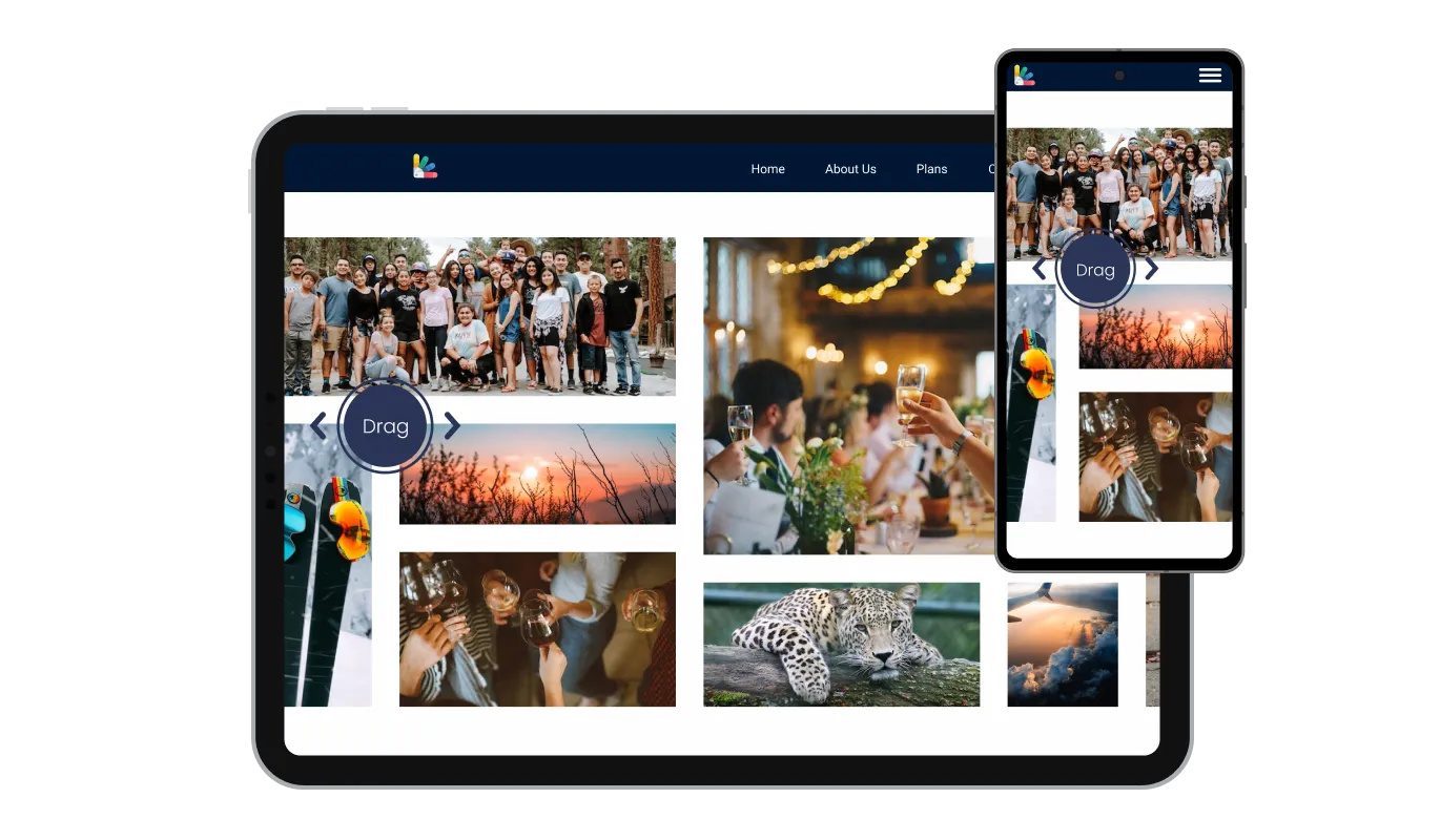Image Grid Slider - Perfectly Responsive