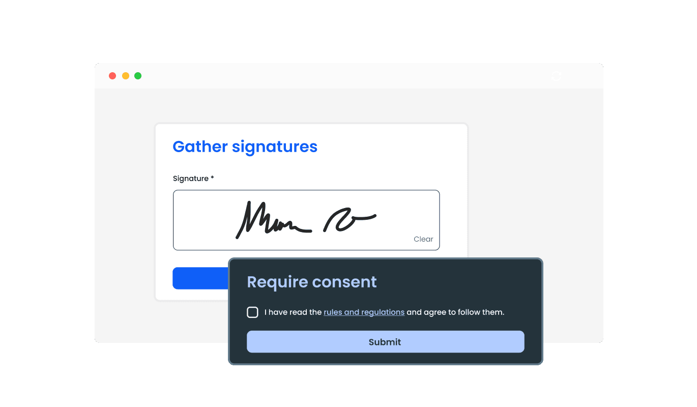 Course Form - Free & Works on Any Website